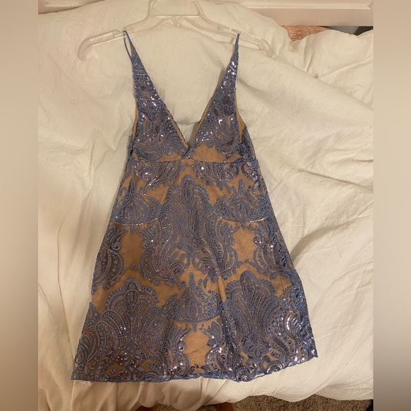 Free People Shimmers Mini Dress - Picture 3 of 4